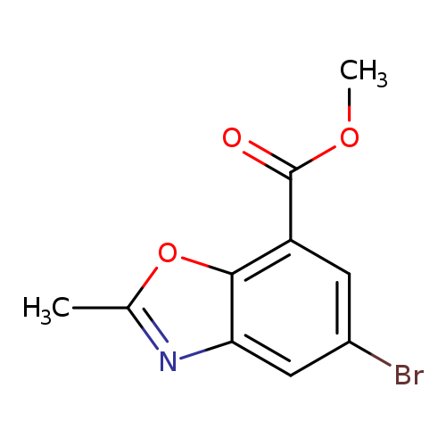 Methyl 5-bromo-2-methylbenzo[d]oxazole-7-carboxylate