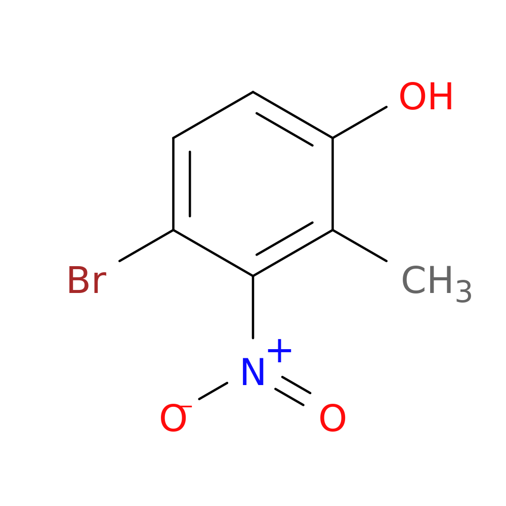 4-bromo-2-methyl-3-nitrophenol