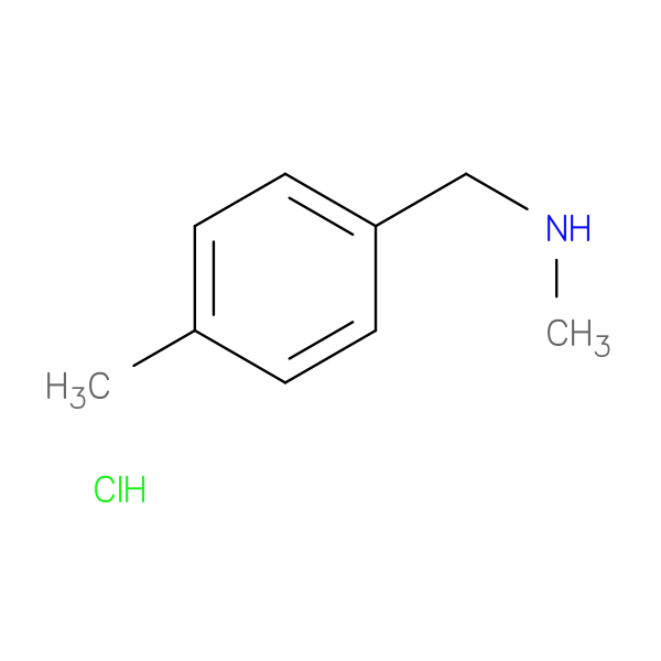 Benzenemethanamine, N,4-dimethyl-, hydrochloride (1:1)