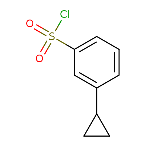 3-CYCLOPROPYL-BENZENESULFONYL CHLORIDE