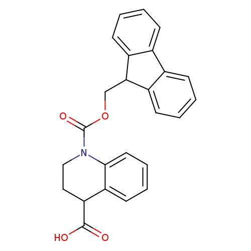 1-[(9H-FLUOREN-9-YLMETHOXY)CARBONYL]-1,2,3,4-TETRAHYDROQUINOLINE-4-CARBOX+