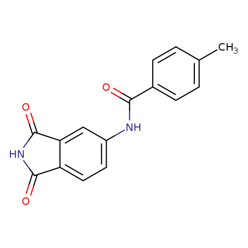 N-(1,3-dioxo-2,3-dihydro-1H-isoindol-5-yl)-4-methylbenzamide