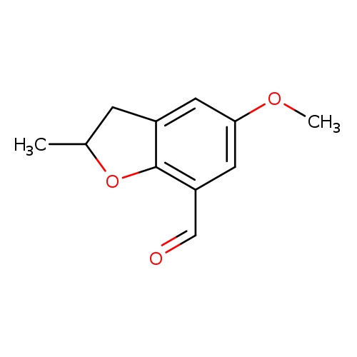 5-methoxy-2-methyl-2,3-dihydro-1-benzofuran-7-carbaldehyde