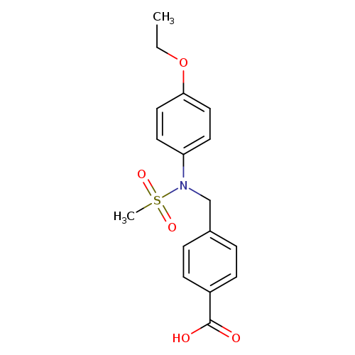 4-([(4-Ethoxyphenyl)(methylsulfonyl)amino]methyl)benzoic acid