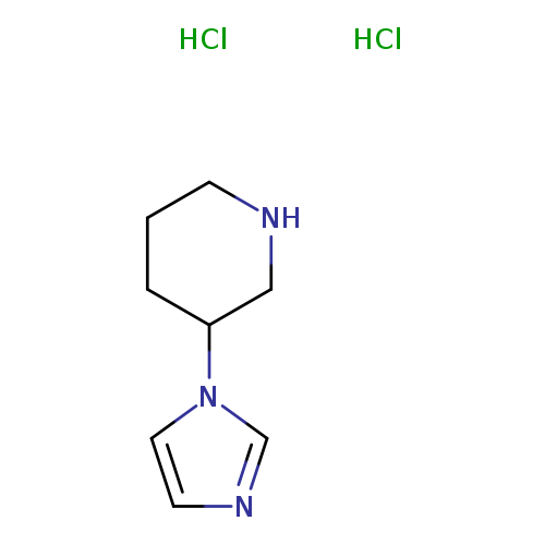 3-(1H-imidazol-1-yl)piperidine dihydrochloride