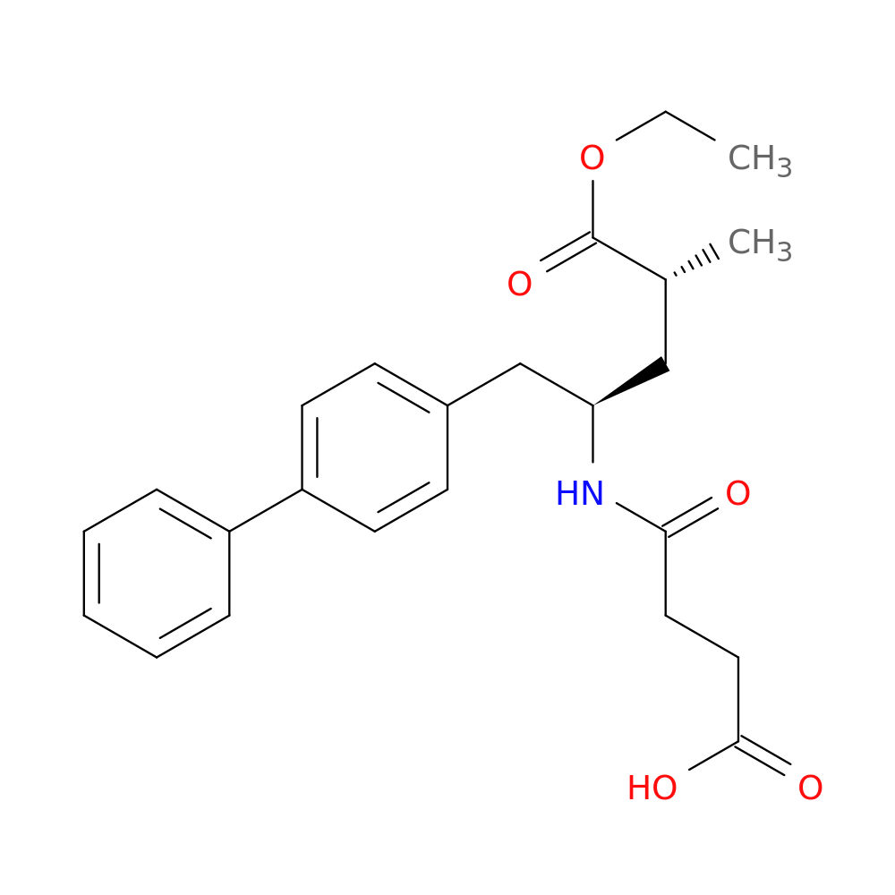 4-Ethyl (αR,γR)-γ-[(3-carboxy-1-oxopropyl)amino]-α-methyl[1,1′-biphenyl]-4-pentanoate