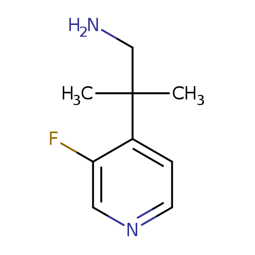 2-(3-fluoropyridin-4-yl)-2-methylpropan-1-amine