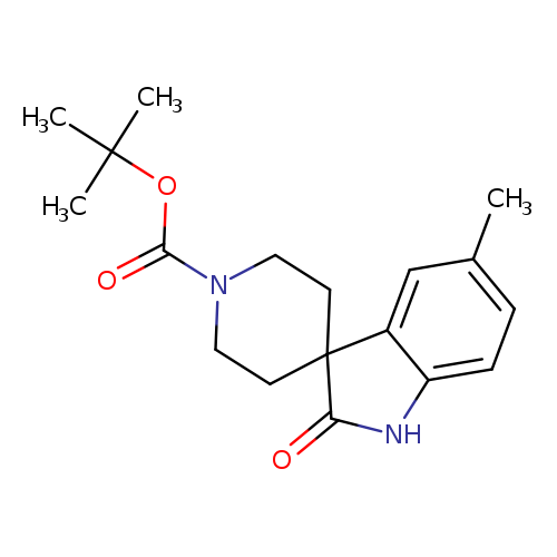 tert-Butyl 5-methyl-2-oxospiro[indoline-3,4'-piperidine]-1'-carboxylate