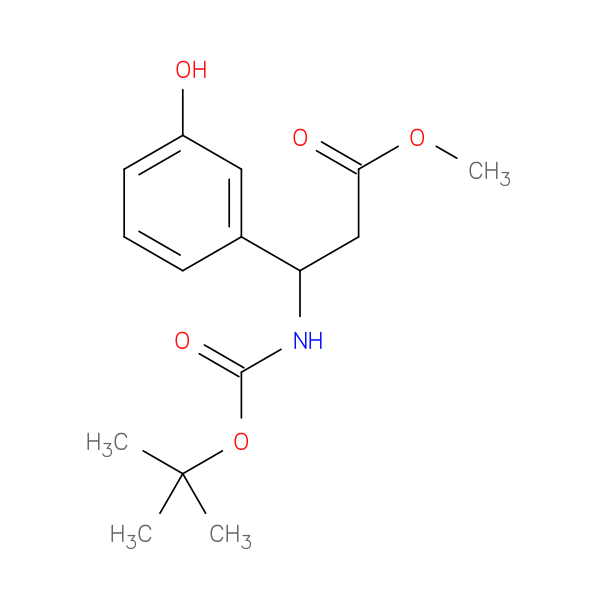 Methyl 3-(Boc-amino)-3-(3-hydroxyphenyl)propanoate