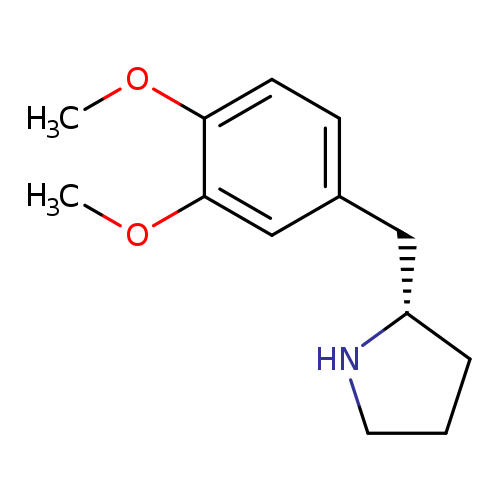 Pyrrolidine, 2-[(3,4-dimethoxyphenyl)methyl]-, (2S)-