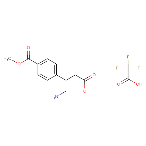 4-amino-3-[4-(methoxycarbonyl)phenyl]butanoicacid,trifluoroaceticacid