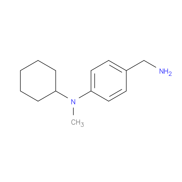 4-(aminomethyl)-N-cyclohexyl-N-methylaniline