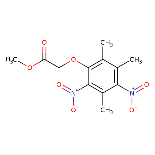 Methyl (2,3,5-trimethyl-4,6-dinitrophenoxy)acetate
