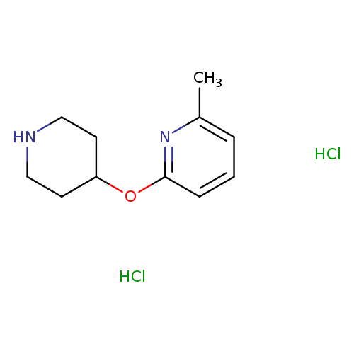 2-Methyl-6-(piperidin-4-yloxy)pyridine dihydrochloride
