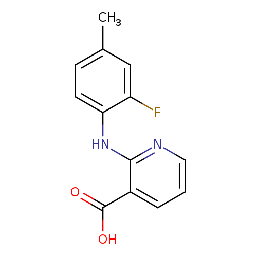2-[(2-Fluoro-4-methylphenyl)amino]nicotinic acid