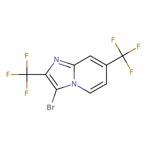 3-bromo-2,7-bis(trifluoromethyl)imidazo[1,2-a]pyridine