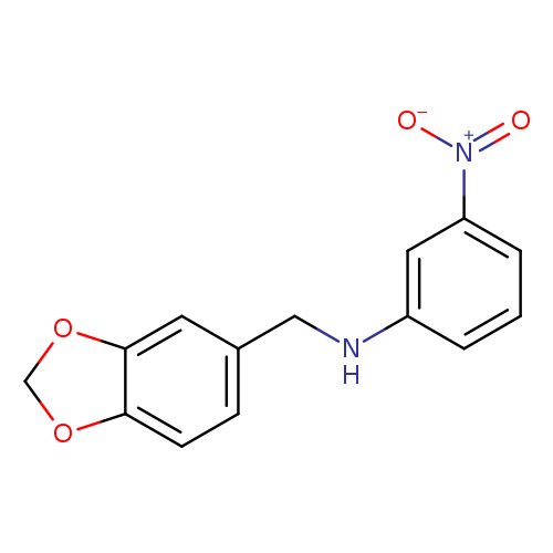 N-(1,3-Benzodioxol-5-ylmethyl)-3-nitroaniline