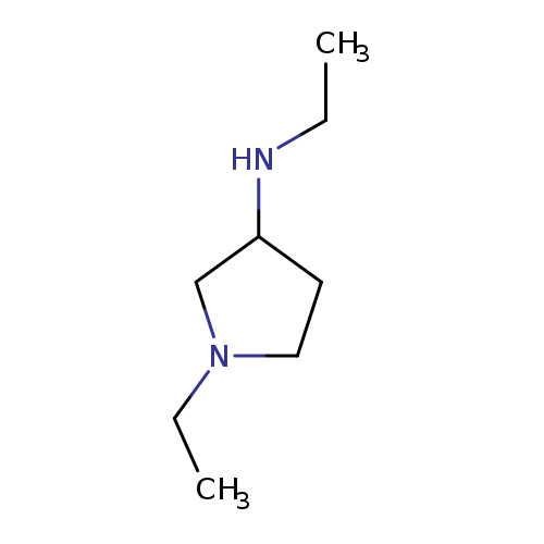 3-PyrrolidinaMine, N,1-diethyl-