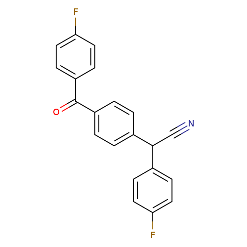 2-[4-(4-Fluorobenzoyl)phenyl]-2-(4-fluorophenyl)acetonitrile