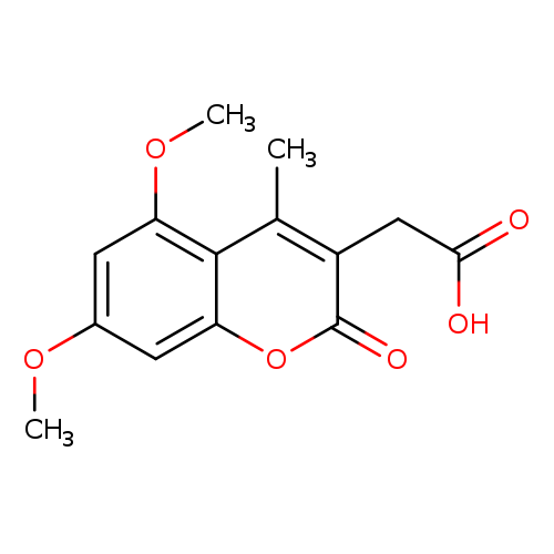 (5,7-dimethoxy-4-methyl-2-oxo-2H-chromen-3-yl)acetic acid