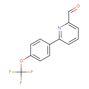 6-[4-(Trifluoromethoxy)phenyl]-2-pyridinecarbaldehyde