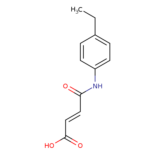 (2E)-3-[(4-ethylphenyl)carbamoyl]prop-2-enoic acid