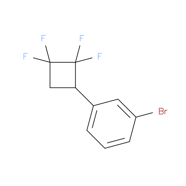 1-bromo-3-(2,2,3,3-tetrafluorocyclobutyl)benzene