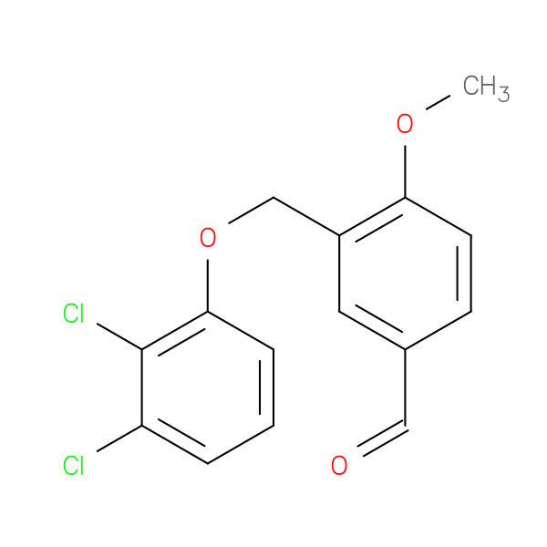3-[(2,3-Dichlorophenoxy)methyl]-4-methoxybenzaldehyde