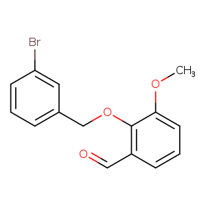 2-[(3-Bromobenzyl)oxy]-3-methoxybenzaldehyde