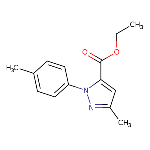 Ethyl 3-methyl-1-p-tolyl-1H-pyrazole-5-carboxylate