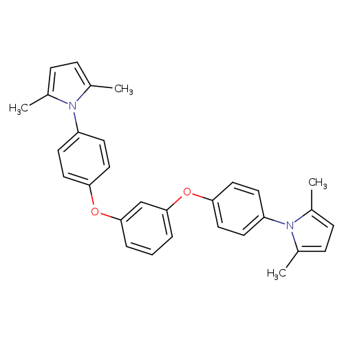1-(4-{3-[4-(2,5-dimethyl-1H-pyrrol-1-yl)phenoxy]phenoxy}phenyl)-2,5-dimethyl-1H-pyrrole