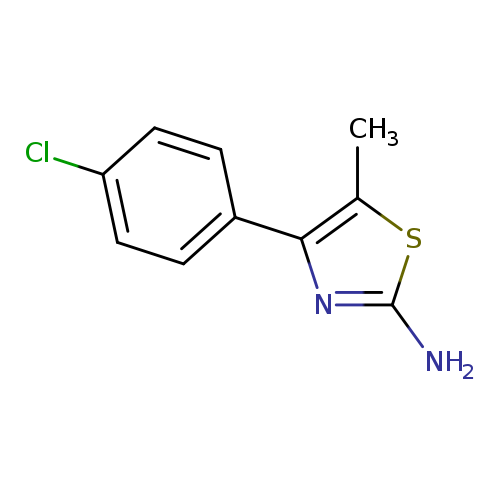 4-(4-Chlorophenyl)-5-methyl-1,3-thiazol-2-amine