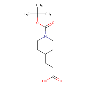 1-Boc-Piperidin-4-ylpropionic acid