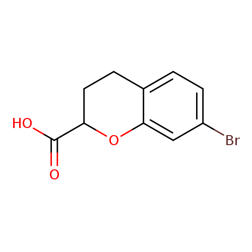 7-bromo-3,4-dihydro-2H-1-benzopyran-2-carboxylic acid