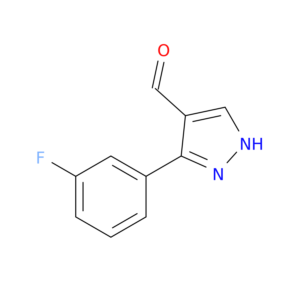 3-(3-Fluorophenyl)-1H-pyrazole-4-carbaldehyde