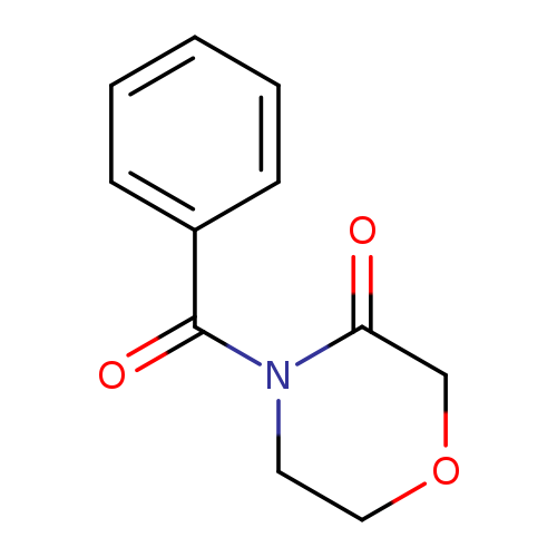 3-Morpholinone, 4-benzoyl-