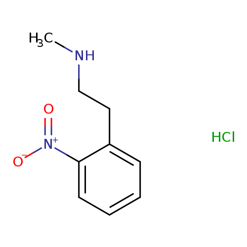 methyl[2-(2-nitrophenyl)ethyl]amine hydrochloride