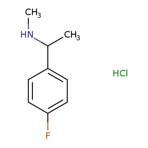 [1-(4-fluorophenyl)ethyl]methylamine hydrochloride