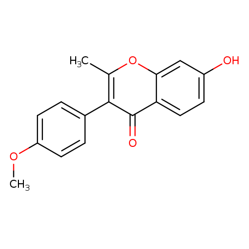 7-Hydroxy-3-(4-methoxyphenyl)-2-methyl-4H-chromen-4-one