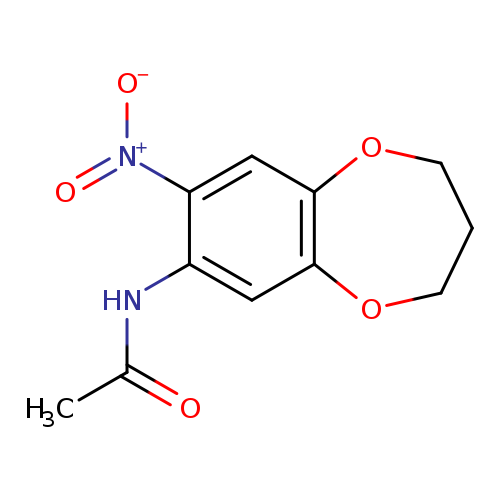 7-Acetamido-8-nitro-3,4-dihydro-2H-1,5-benzodioxepine