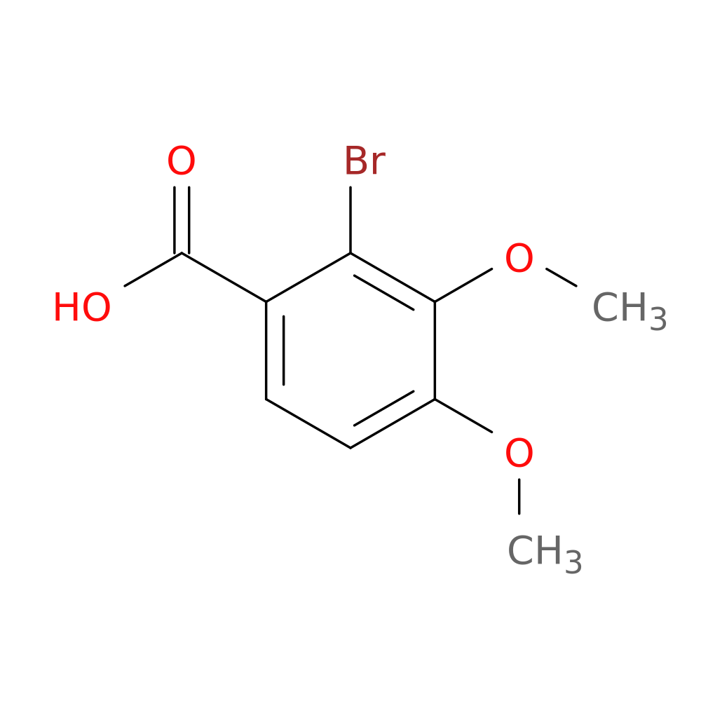 Benzoic acid, 2-bromo-3,4-dimethoxy-