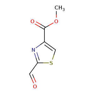 4-Thiazolecarboxylic acid, 2-formyl-, methyl ester