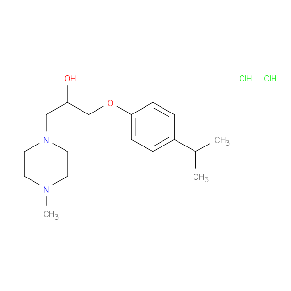 1-(4-ISOPROPYLPHENOXY)-3-(4-METHYLPIPERAZIN-1-YL)PROPAN-2-OL DIHYDROCHLOR+