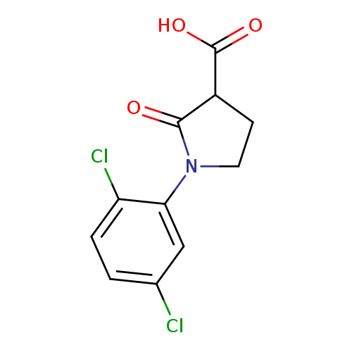 1-(2,5-Dichlorophenyl)-2-oxopyrrolidine-3-carboxylic acid