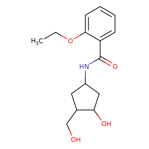 2-ethoxy-N-[3-hydroxy-4-(hydroxymethyl)cyclopentyl]benzamide