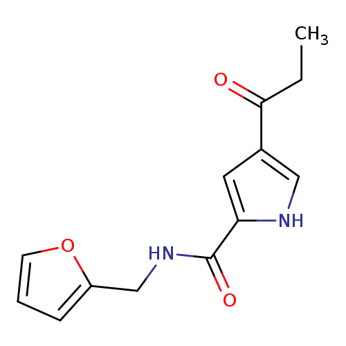 N-[(furan-2-yl)methyl]-4-propanoyl-1H-pyrrole-2-carboxamide