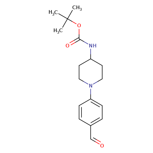 tert-Butyl (1-(4-formylphenyl)piperidin-4-yl)carbamate