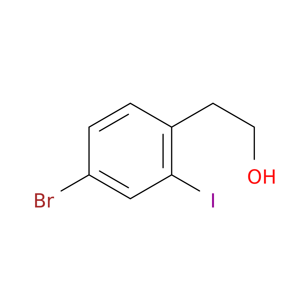 2-(4-bromo-2-iodophenyl)ethan-1-ol