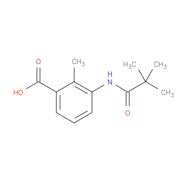 3-(2,2-dimethylpropanamido)-2-methylbenzoic acid