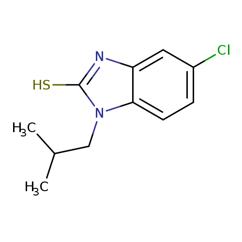 5-chloro-1-(2-methylpropyl)-1H-1,3-benzodiazole-2-thiol